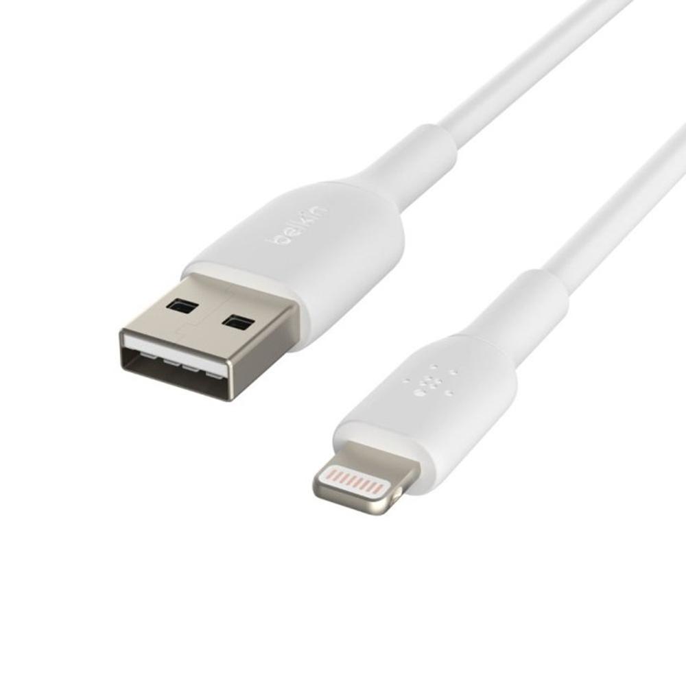 CABLE LIGHTNING A USB TIPO A BELKIN 2M/ MACHO-MACHO/ BLANCO