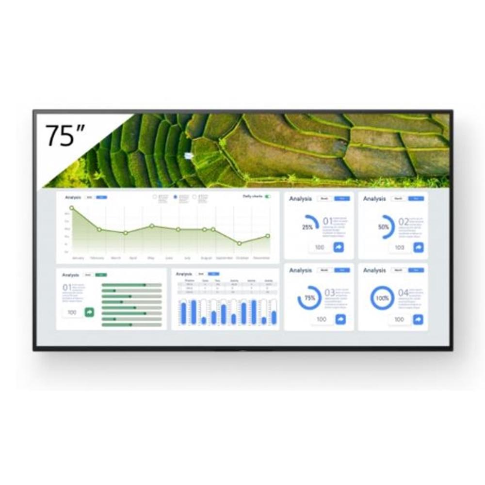 MONITOR SONY PROFESSIONAL BRAVIA 75" 4K UHD