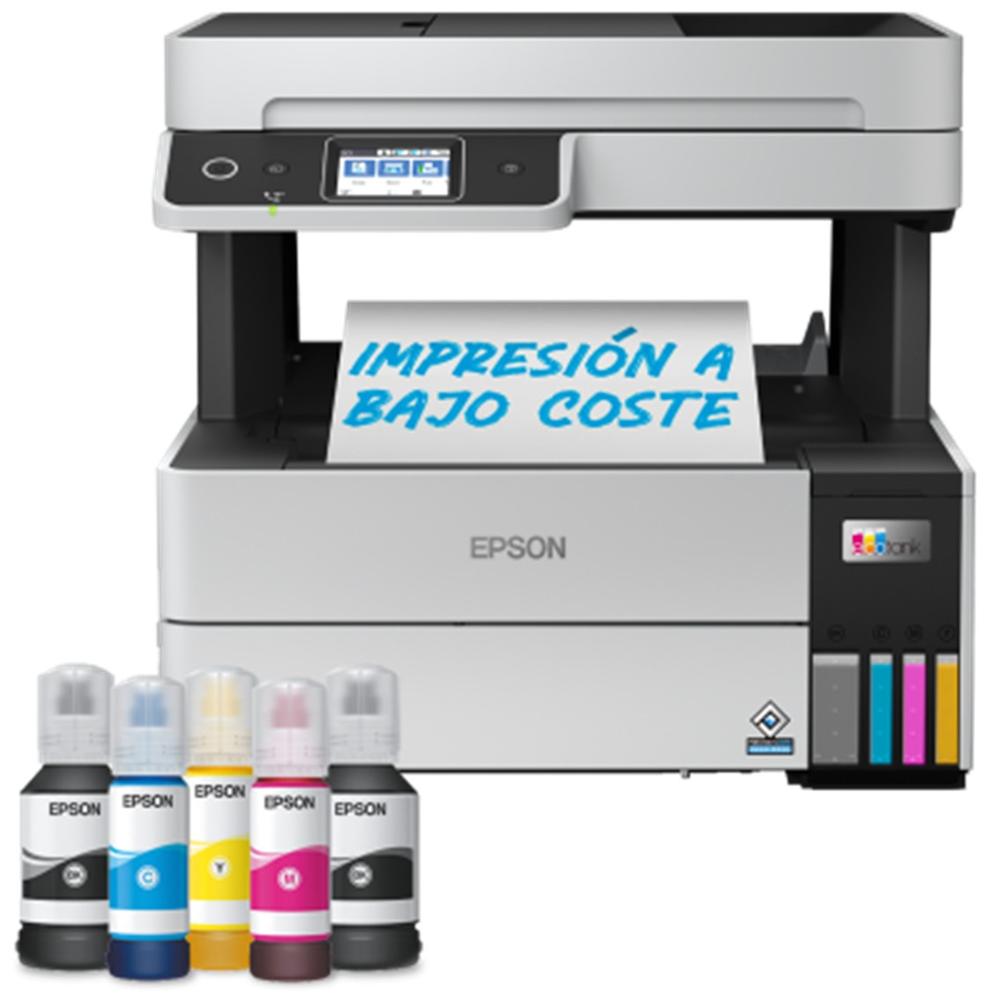 MULTIFUNCION EPSON INYECCION COLOR ECOTANK ET-5185 RED/ WIFI/ DUPLEX IMPRESION