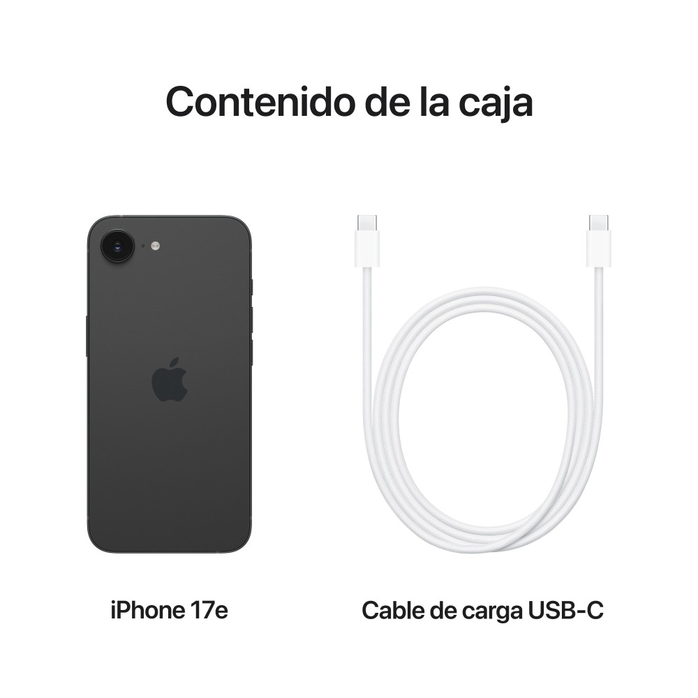 MOVIL APPLE IPHONE 17E 256GB BLACK