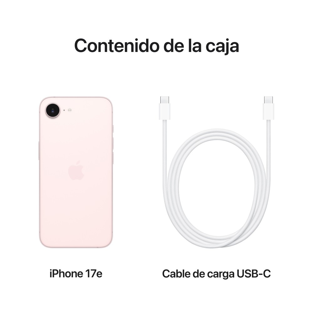 MOVIL APPLE IPHONE 17E 256GB SOFT PINK