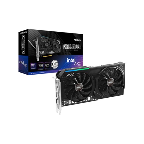 TARJETA GRAFICA ASROCK ARC B580 CHALLENGER 12GB GDDR6/ 3X DP/ 1X HDMI PCI EXPRESS 4.0