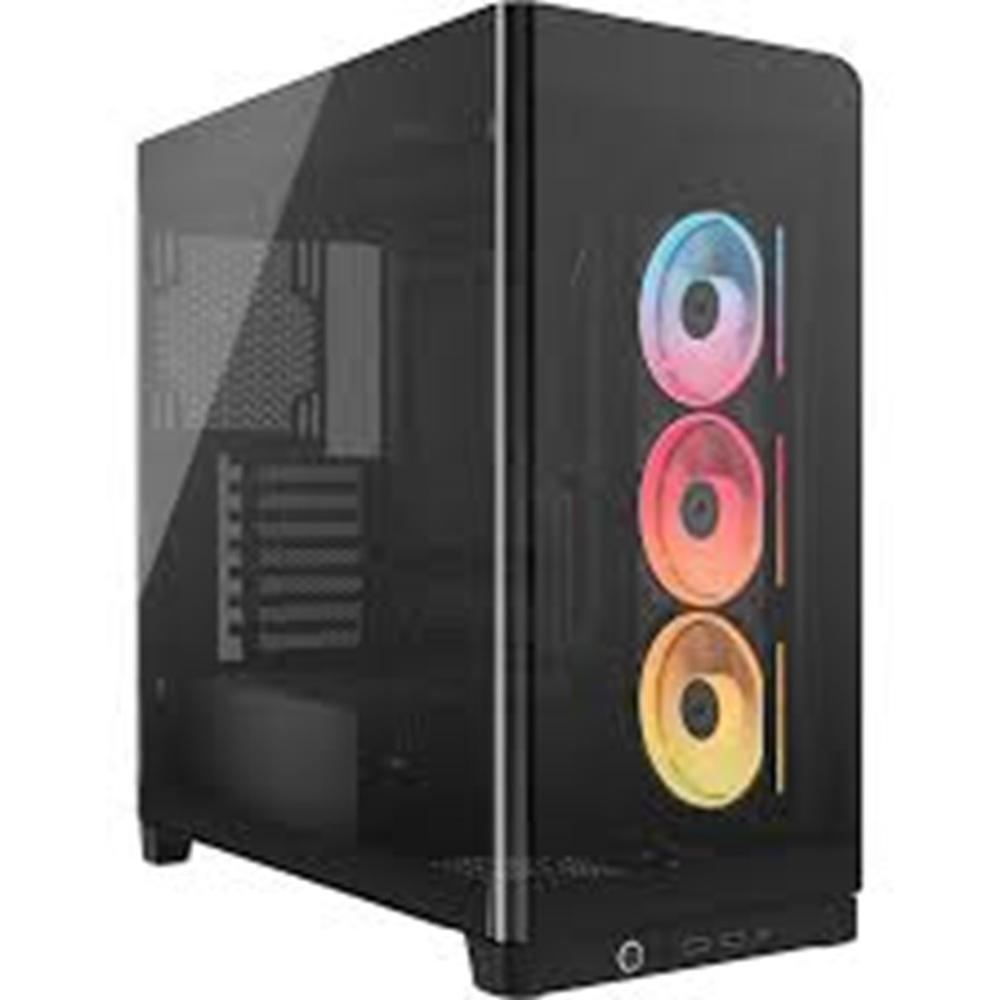 CAJA ORDENADOR CORSAIR FRAME 4500X LX-R RGB ATX CRISTAL TEMPLADO NEGRA