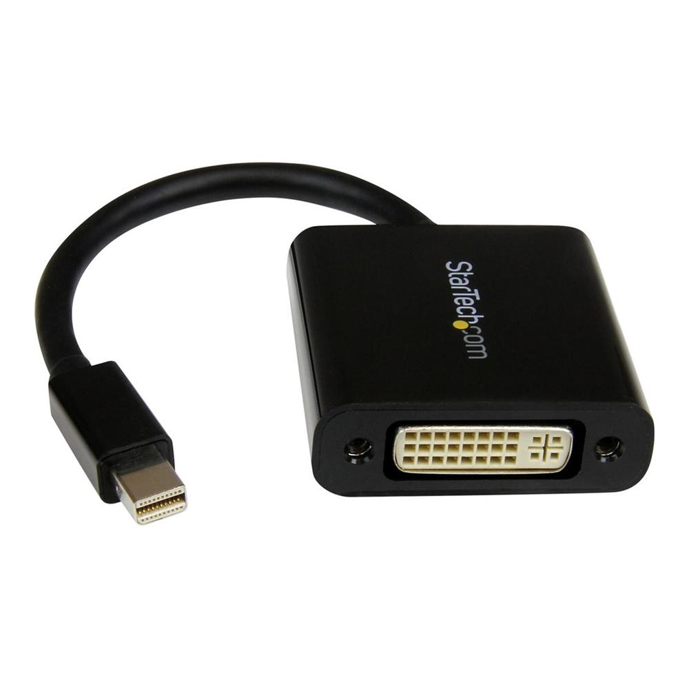 ADAPTADOR MINI DP A DVI STARTECH 17CM/ MACHO-HEMBRA/ NEGRO