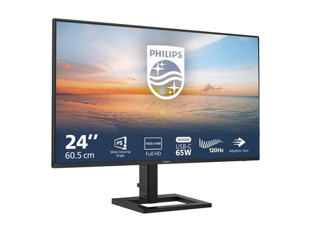MONITOR LED 24" PHILIPS 24E1N1300AE/00 IPS/ FHD/ HDMI/ 100HZ/ 1MS/ VESA 100X100