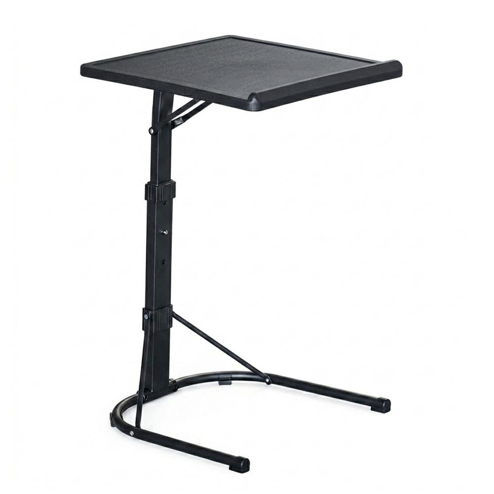YOEVU - Mesa plegable auxiliar negra