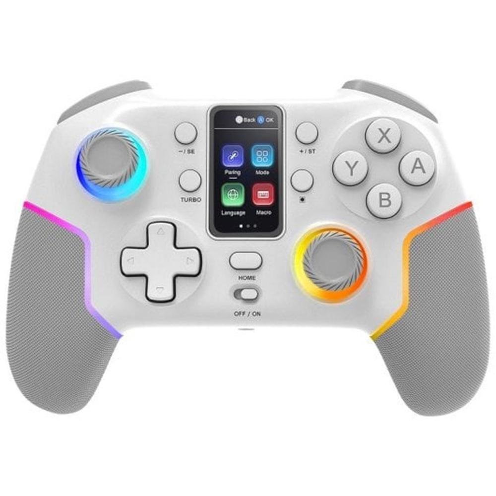 GAMEPAD MARS GAMING MGPV3W INALAMBRICO BLANCO