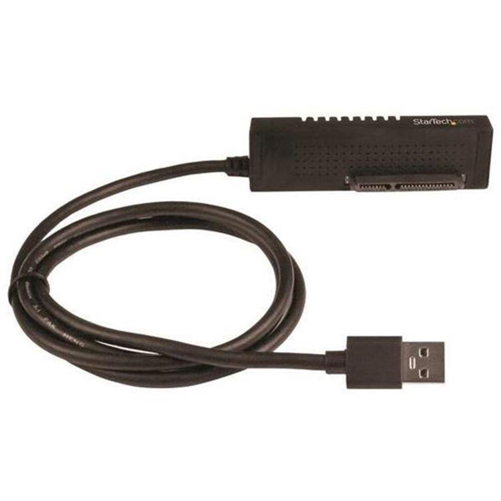 CABLE USB 3.1 10GB A SATA STARTECH 0.85M/ MACHO- HEMBRA/ NEGRO