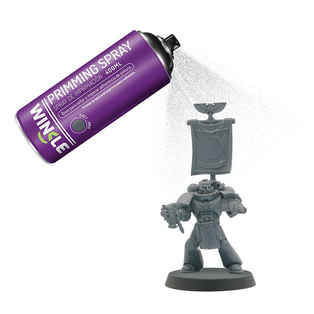 SPRAY IMPRIMACION WINKLE GRIS / 400ML / IMPRESORA 3D
