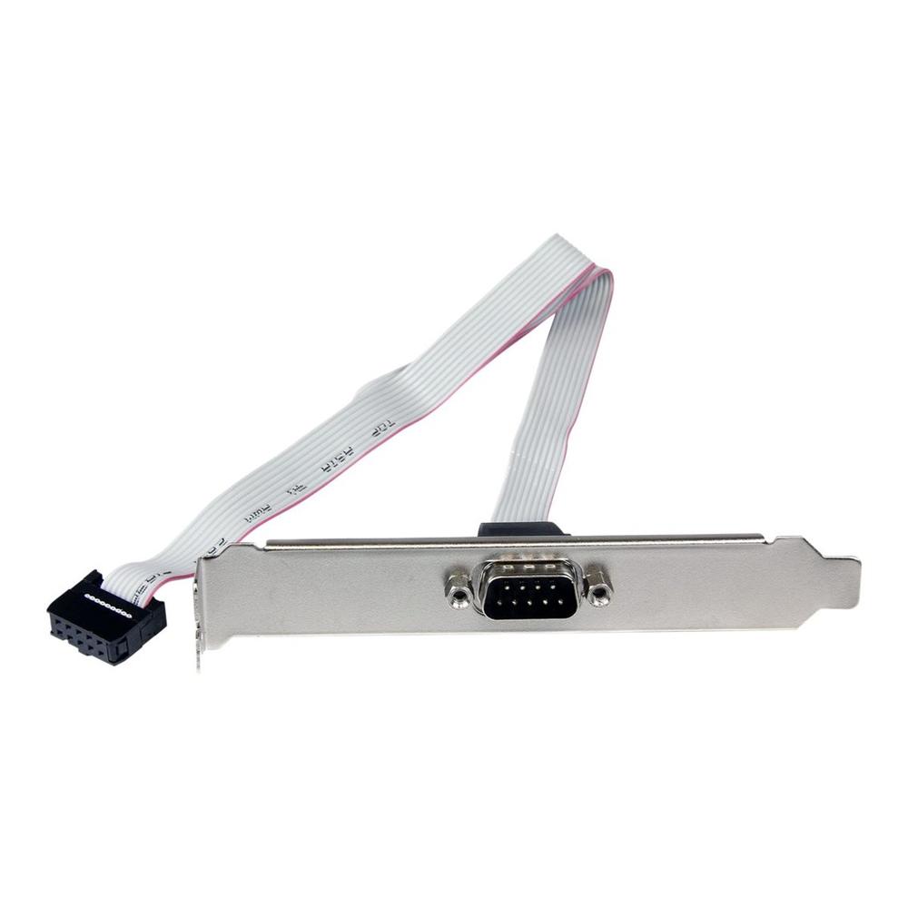 BRACKET DB9 A IDC10 STARTECH 0.41M/ MACHO-HEMBRA/ GRIS
