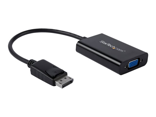 ADAPTADOR DISPLAYPORT A VGA STARTECH 0.184M/ MACHO-HEMBRA/ NEGRO + CABLE MICRO USB TIPO B A USB TIPO A