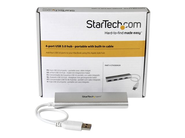 HUB STARTECH USB TIPO A 4 EN 1