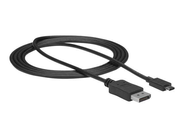 CABLE USB TIPO C A DISPLAYPORT 4K STARTECH 1.8M/ MACHO-MACHO/ NEGRO