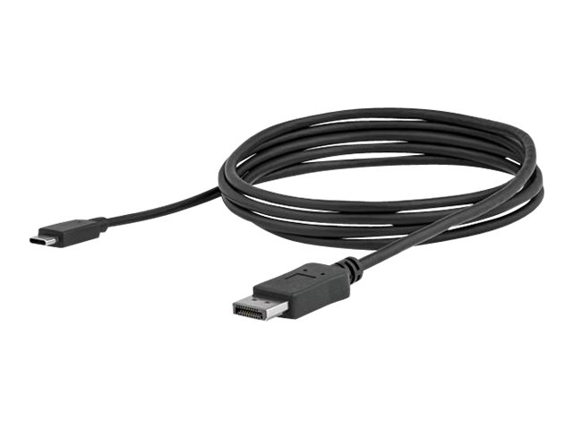 CABLE USB TIPO C A DISPLAYPORT 4K STARTECH 1.8M/ MACHO-MACHO/ NEGRO