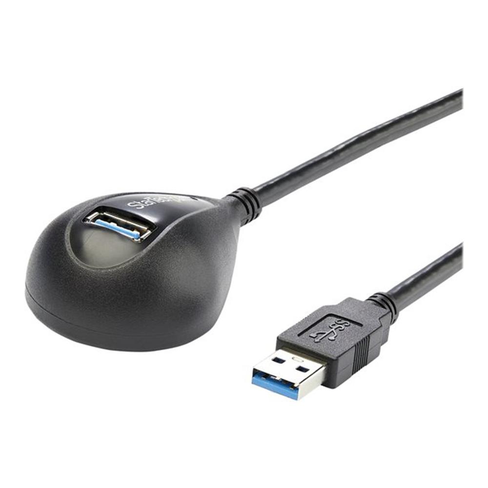 CABLE USB TIPO A STARTECH 1.5M/ MACHO-HEMBRA/ NEGRO