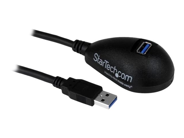 CABLE USB TIPO A STARTECH 1.5M/ MACHO-HEMBRA/ NEGRO