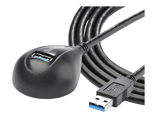 CABLE USB TIPO A STARTECH 1.5M/ MACHO-HEMBRA/ NEGRO