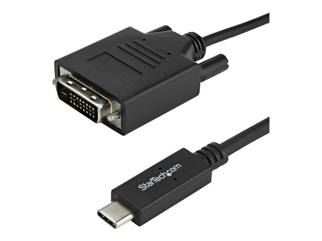 CABLE USB TIPO C A DVI-D STARTECH 2M/ MACHO-MACHO/ NEGRO