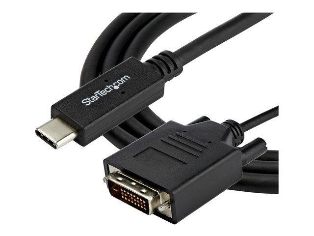 CABLE USB TIPO C A DVI-D STARTECH 2M/ MACHO-MACHO/ NEGRO