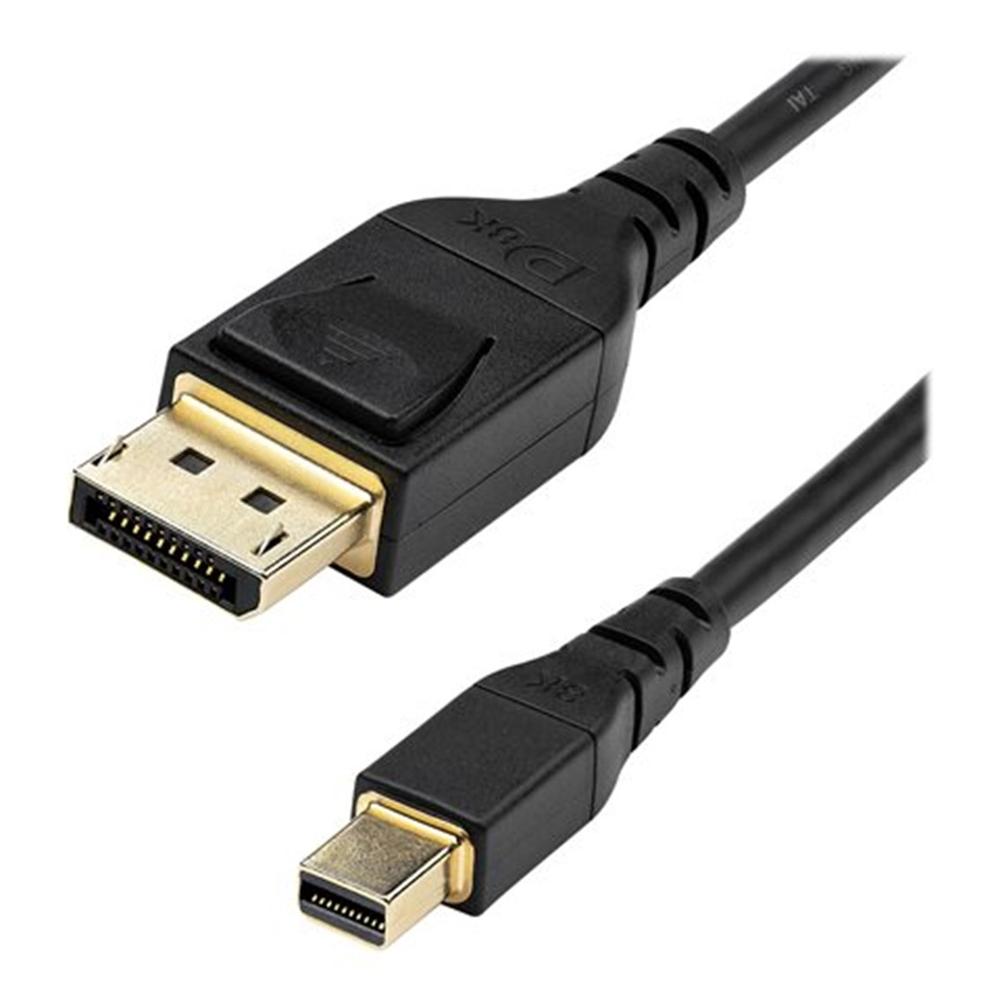 CABLE MINI DP A DISPLAYPORT STARTECH 2M/ MACHO-MACHO/ NEGRO