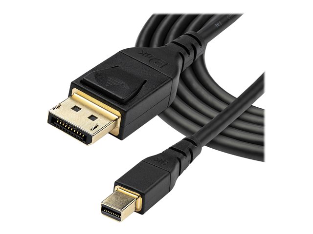 CABLE MINI DP A DISPLAYPORT STARTECH 2M/ MACHO-MACHO/ NEGRO