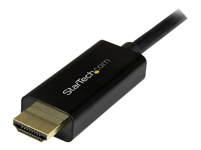 CABLE DISPLAYPORT A HDMI STARTECH 3M/ MACHO-MACHO/ NEGRO