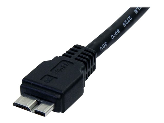 CABLE MICRO USB TIPO B A USB TIPO A STARTECH 0.5M/ MACHO-MACHO/ NEGRO