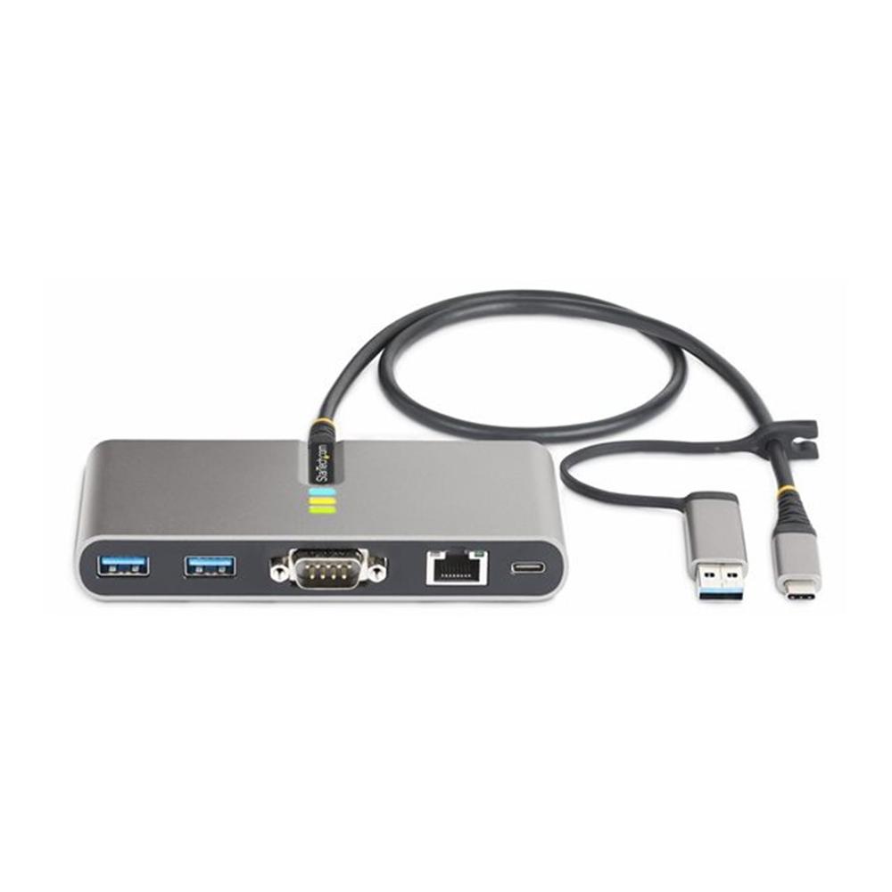 HUB STARTECH USB TIPO C / USB TIPO A 5 EN 1