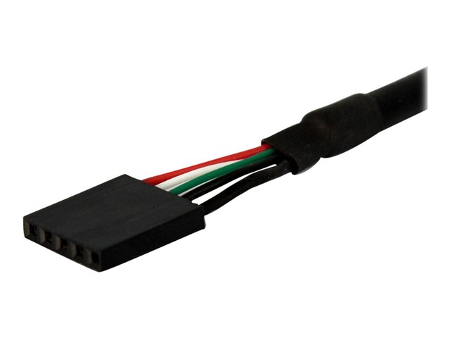 CABLE USB 4 CLAVIJAS A USB 5 PINES STATECH 0.3M/ HEMBRA-HEMBRA/ NEGRO