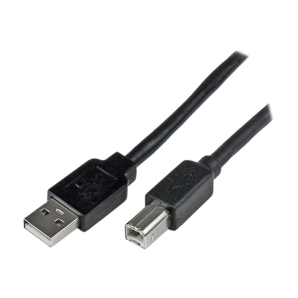 CABLE USB TIPO B A USB TIPO A STARTECH 20M/ MACHO-MACHO/ NEGRO