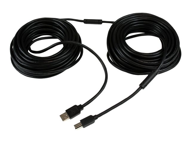 CABLE USB TIPO B A USB TIPO A STARTECH 20M/ MACHO-MACHO/ NEGRO