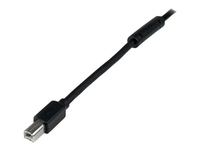 CABLE USB TIPO B A USB TIPO A STARTECH 20M/ MACHO-MACHO/ NEGRO