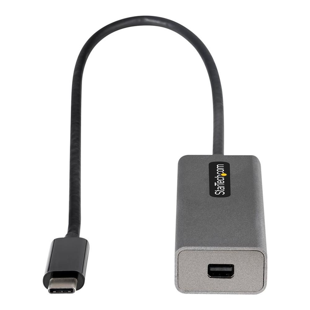 ADAPTADOR USB TIPO C A MINI DP STARTECH 0.306M/ MACHO-HEMBRA/ GRIS