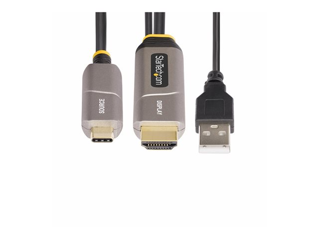 CABLE USB TIPO C A HDMI/USB TIPO A STARTECH 9.15M/ MACHO-MACHO/ NEGRO