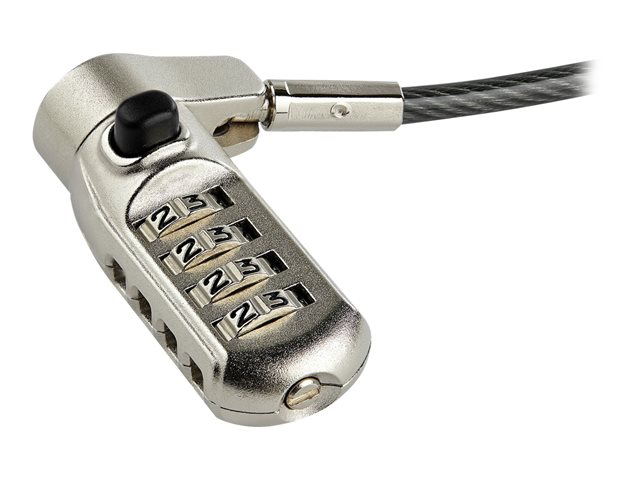 CABLE SEGURIDAD STARTECH COMBINACION PARA PORTATIL 2M