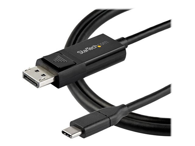 CABLE USB TIPO C A DISPLAYPORT 1M/ MACHO-MACHO/ NEGRO