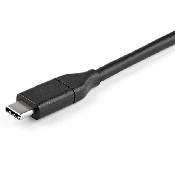 CABLE USB TIPO C A DISPLAYPORT 1M/ MACHO-MACHO/ NEGRO
