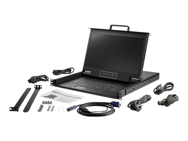 CONSOLA KVM DE MONTAJE EN RACK DE SERVIDORES STARTECH 17.3"