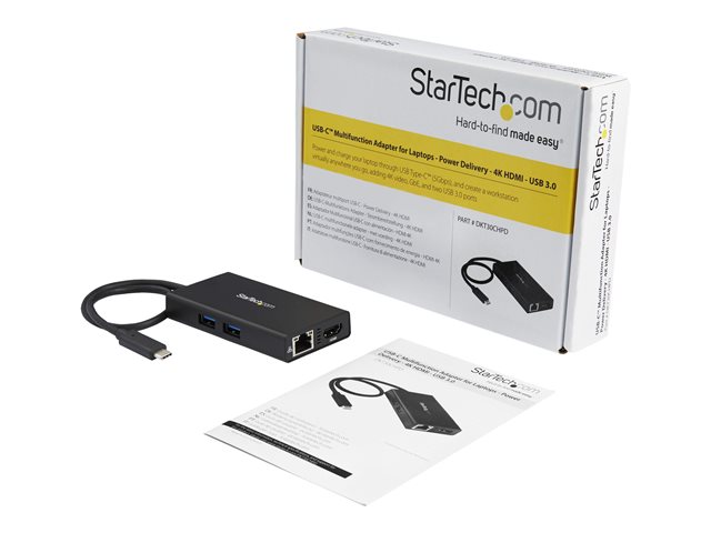 DOCKING STATION STARTECH USB TIPO C 5 EN 1