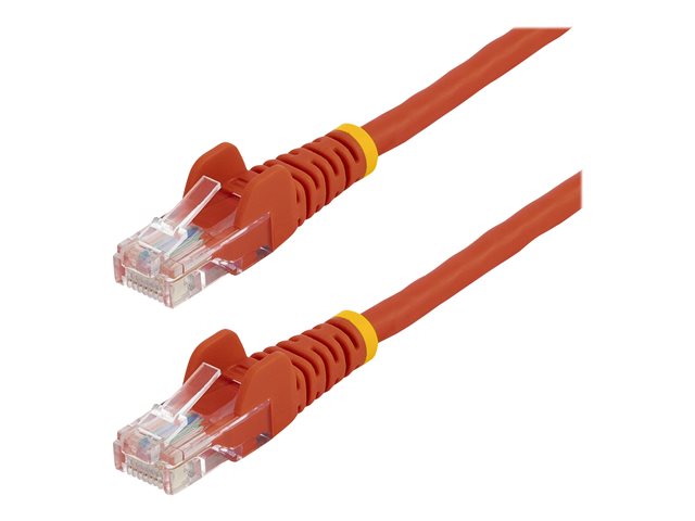 CABLE DE RED STARTECH LATIGUILLO RJ45 UTP CAT5E 0.5M ROJO