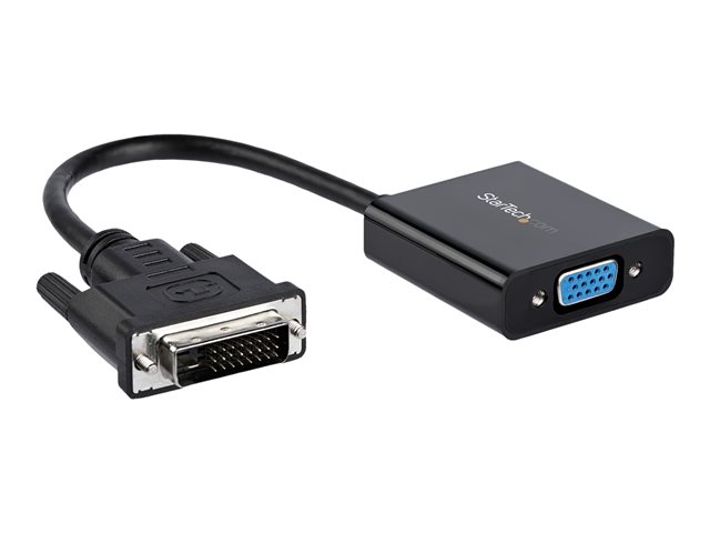 ADAPTADOR DVI-D A VGA STARTECH MACHO-HEMBRA/ NEGRO + CABLE MICRO USB TIPO B A USB TIPO A