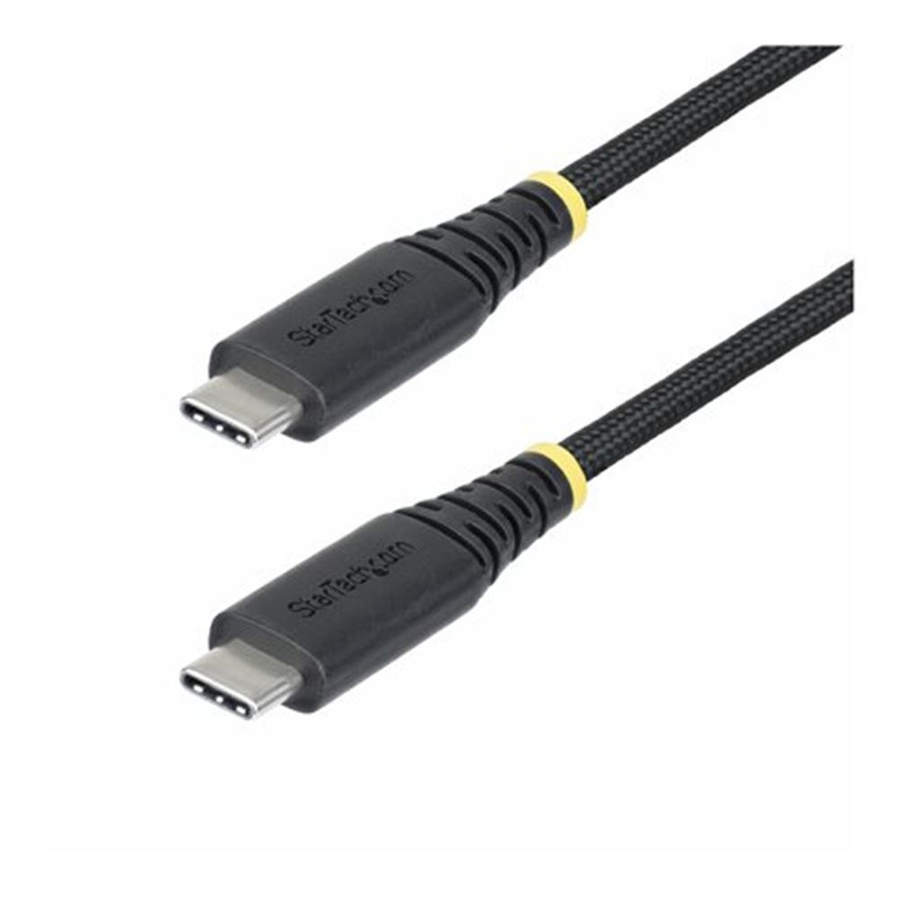 CABLE USB TIPO C STARTECH 2M/ MACHO-MACHO/ NEGRO