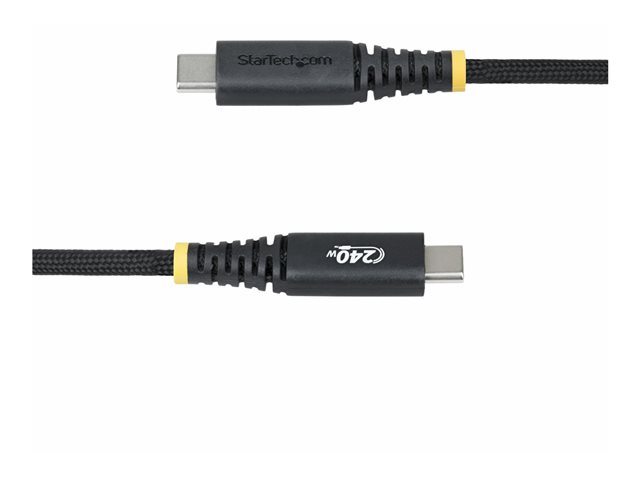 CABLE USB TIPO C STARTECH 2M/ MACHO-MACHO/ NEGRO