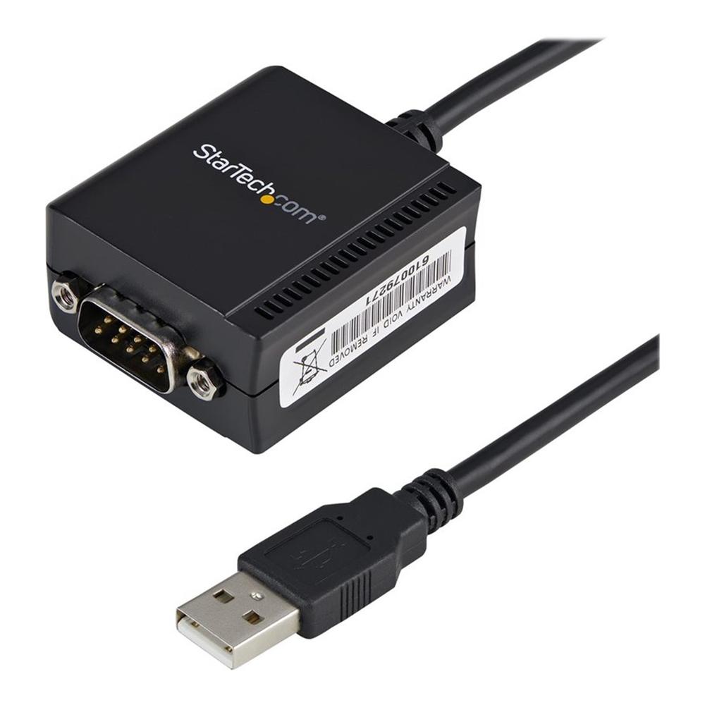CABLE USB TIPO A A DB9 STARTECH 1.8M/ MACHO-MACHO/ NEGRO