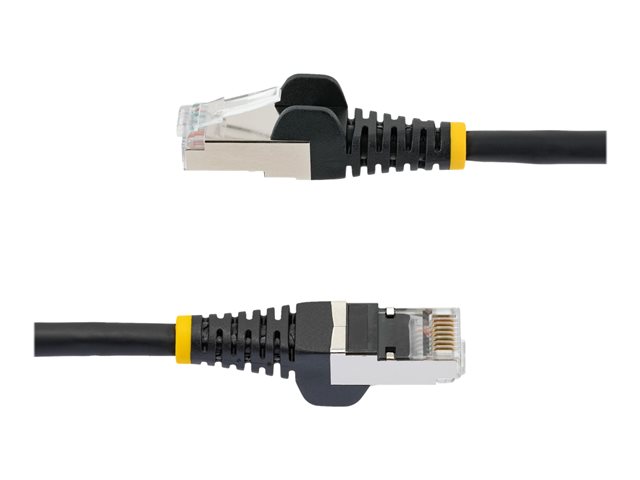 CABLE DE RED STARTECH LATIGUILLO RJ45 LSZH S/FTP CAT6A 0.5M NEGRO