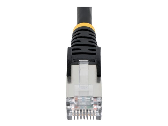 CABLE DE RED STARTECH LATIGUILLO RJ45 LSZH S/FTP CAT6A 0.5M NEGRO