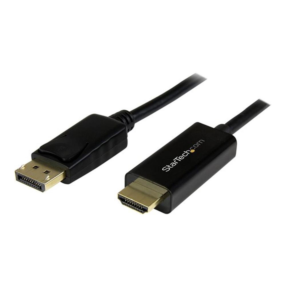 CABLE DISPLAYPORT A HDMI STARTECH 5M/ MACHO-MACHO/ NEGRO