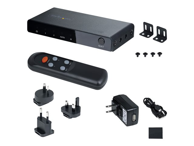 SWITCH HDMI STARTECH 2PORT-HDMI-SWITCH-8K 4 PUERTOS