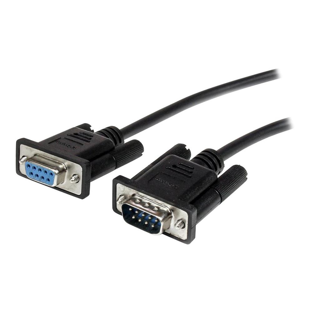 CABLE DB9 STARTECH 2M/ MACHO-HEMBRA/ NEGRO
