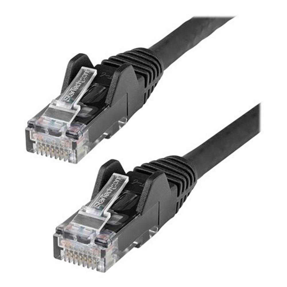 CABLE DE RED STARTECH LATIGUILLO RJ45 LSZH UTP CAT6 5M NEGRO